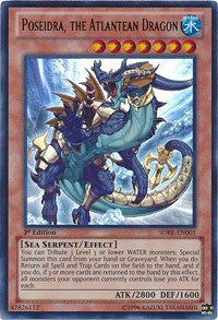 Poseidra, the Atlantean Dragon [SDRE-EN001] Ultra Rare | Mega City Incorporated