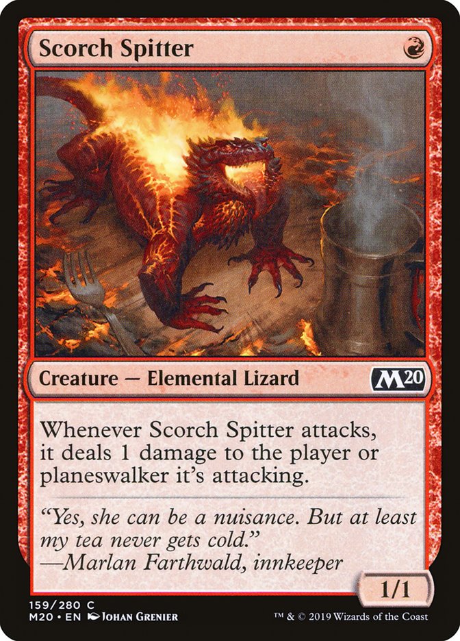 Scorch Spitter [Core Set 2020] | Mega City Incorporated