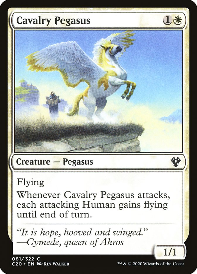 Cavalry Pegasus [Commander 2020] | Mega City Incorporated