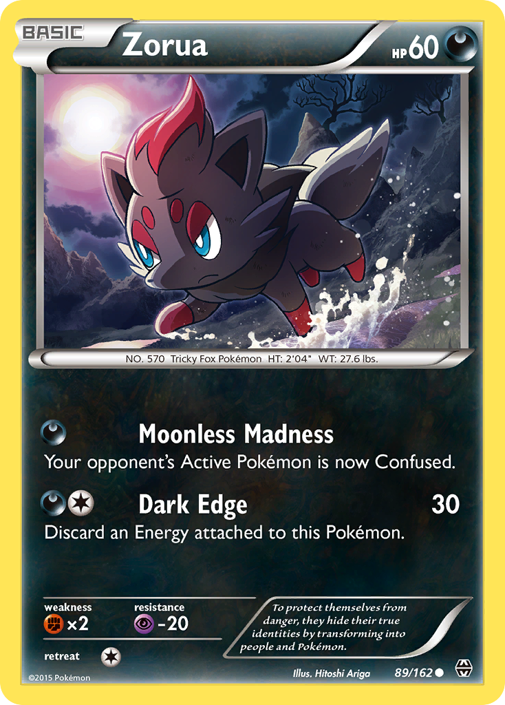 Zorua (89/162) [XY: BREAKthrough] | Mega City Incorporated