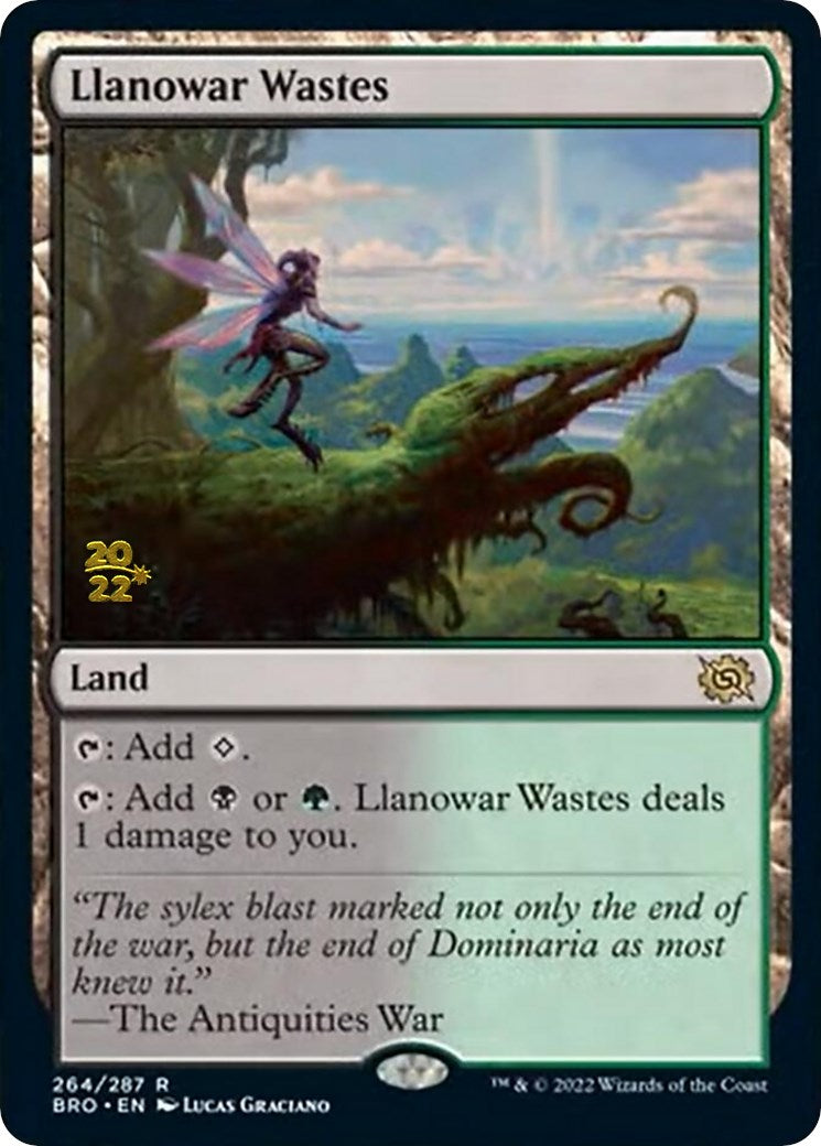 Llanowar Wastes [The Brothers' War: Prerelease Promos] | Mega City Incorporated