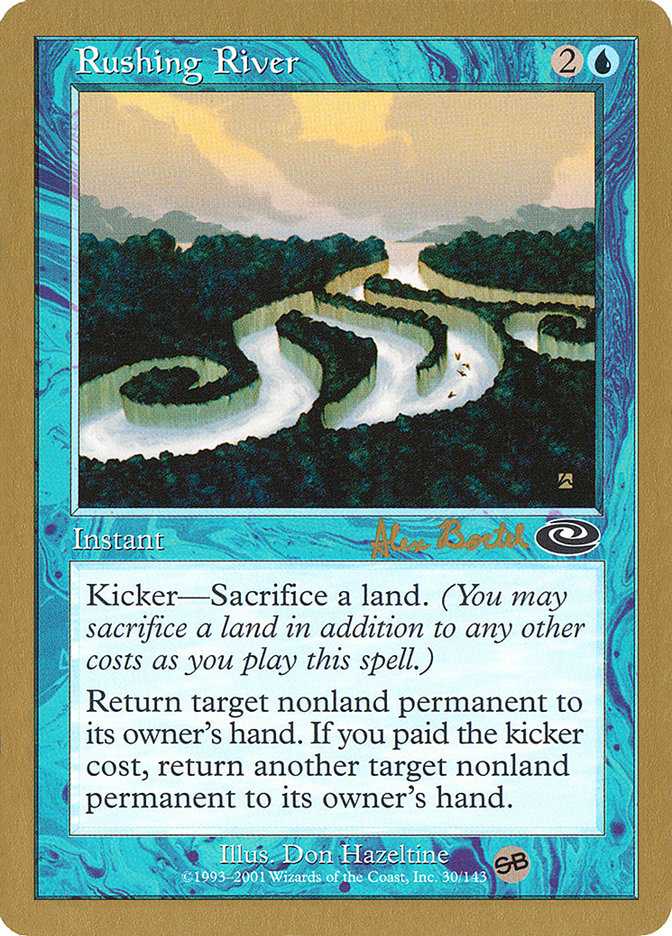 Rushing River (Alex Borteh) (SB) [World Championship Decks 2001] | Mega City Incorporated