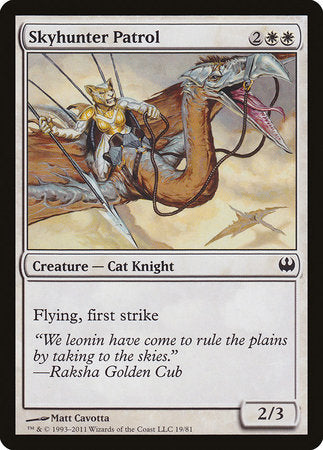 Skyhunter Patrol [Duel Decks: Knights vs. Dragons] | Mega City Incorporated