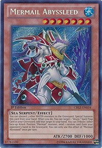 Mermail Abyssleed [CBLZ-EN034] Secret Rare | Mega City Incorporated