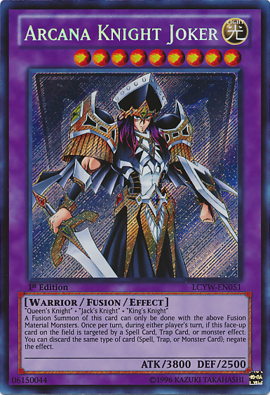 Arcana Knight Joker [LCYW-EN051] Secret Rare | Mega City Incorporated