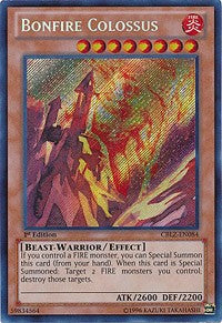 Bonfire Colossus [CBLZ-EN084] Secret Rare | Mega City Incorporated