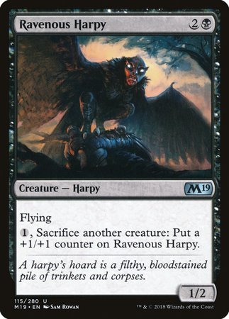 Ravenous Harpy [Core Set 2019] | Mega City Incorporated