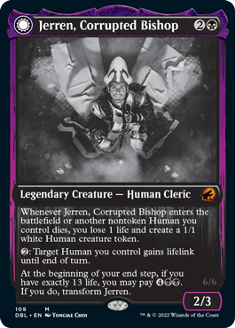 Jerren, Corrupted Bishop // Ormendahl, the Corrupted [Innistrad: Double Feature] | Mega City Incorporated