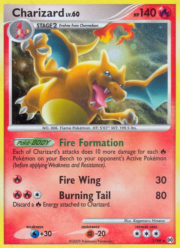 Charizard (1/99) [Platinum: Arceus] | Mega City Incorporated