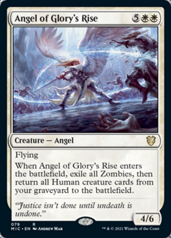 Angel of Glory's Rise [Innistrad: Midnight Hunt Commander] | Mega City Incorporated