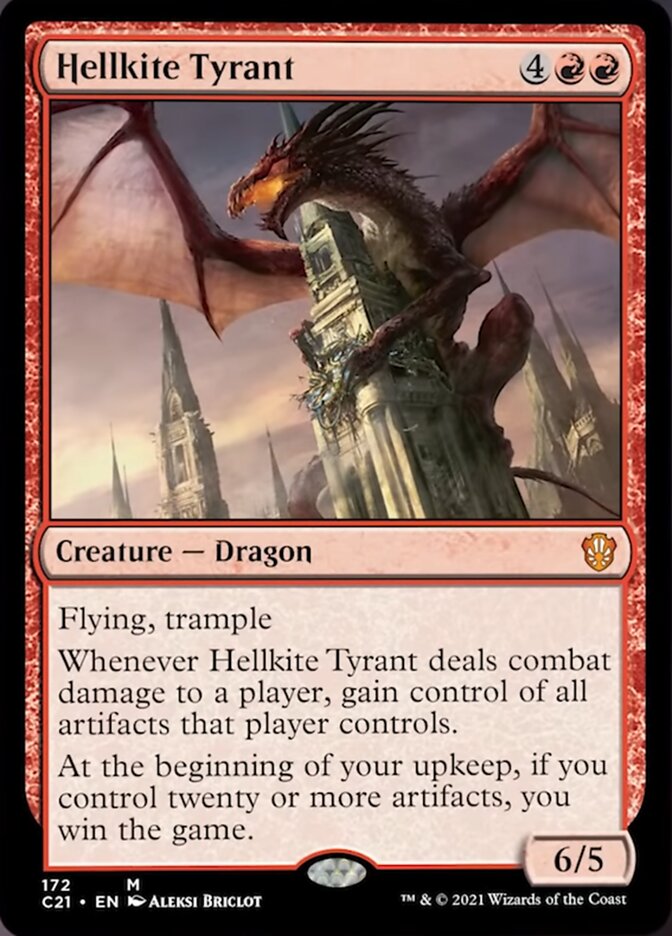 Hellkite Tyrant [Commander 2021] | Mega City Incorporated