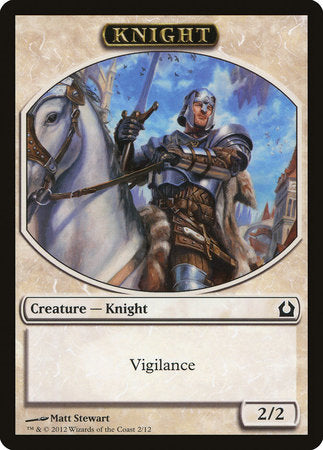 Knight Token [Return to Ravnica Tokens] | Mega City Incorporated