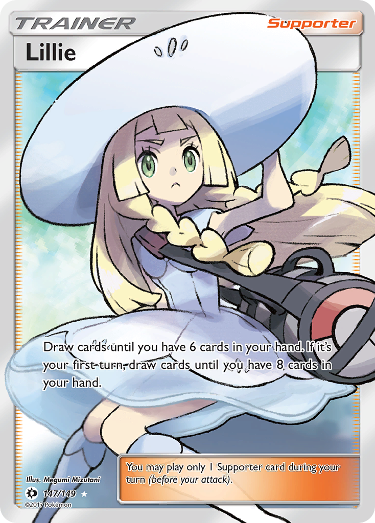 Lillie (147/149) [Sun & Moon: Base Set] | Mega City Incorporated