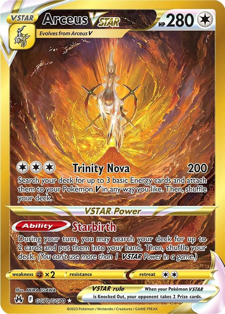 Arceus VSTAR (GG70/GG70) (Secret) [Sword & Shield: Crown Zenith] | Mega City Incorporated