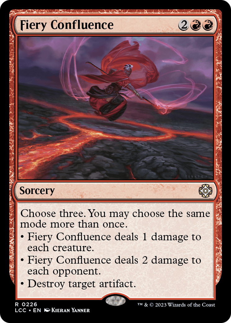 Fiery Confluence [The Lost Caverns of Ixalan Commander] | Mega City Incorporated