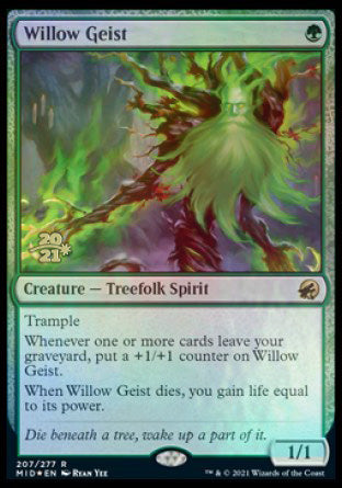 Willow Geist [Innistrad: Midnight Hunt Prerelease Promos] | Mega City Incorporated