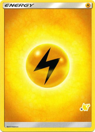 Lightning Energy (Pikachu Stamp #11) [Battle Academy 2020] | Mega City Incorporated