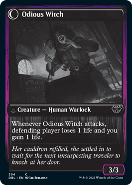 Ragged Recluse // Odious Witch [Innistrad: Double Feature] | Mega City Incorporated