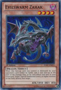 Evilswarm Zahak [HA07-EN012] Super Rare | Mega City Incorporated