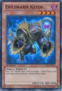 Evilswarm Ketos [HA07-EN013] Super Rare | Mega City Incorporated