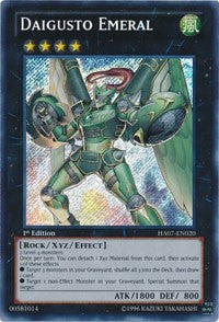 Daigusto Emeral [HA07-EN020] Secret Rare | Mega City Incorporated