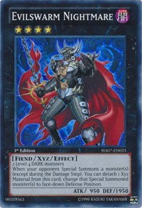 Evilswarm Nightmare [HA07-EN023] Super Rare | Mega City Incorporated