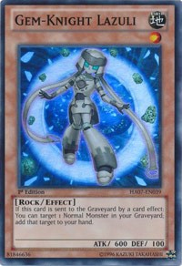 Gem-Knight Lazuli [HA07-EN039] Super Rare | Mega City Incorporated