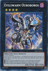 Evilswarm Ouroboros [HA07-EN065] Secret Rare | Mega City Incorporated