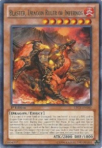 Blaster, Dragon Ruler of Infernos [LTGY-EN040] Rare | Mega City Incorporated