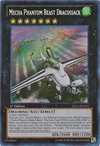 Mecha Phantom Beast Dracossack [LTGY-EN053] Secret Rare | Mega City Incorporated