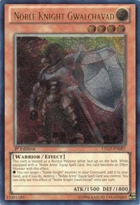 Noble Knight Gwalchavad (UTR) [LTGY-EN081] Ultimate Rare | Mega City Incorporated