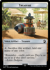 Treasure (0002) // Vampire Demon Double-Sided Token [Jurassic World Collection Tokens] | Mega City Incorporated