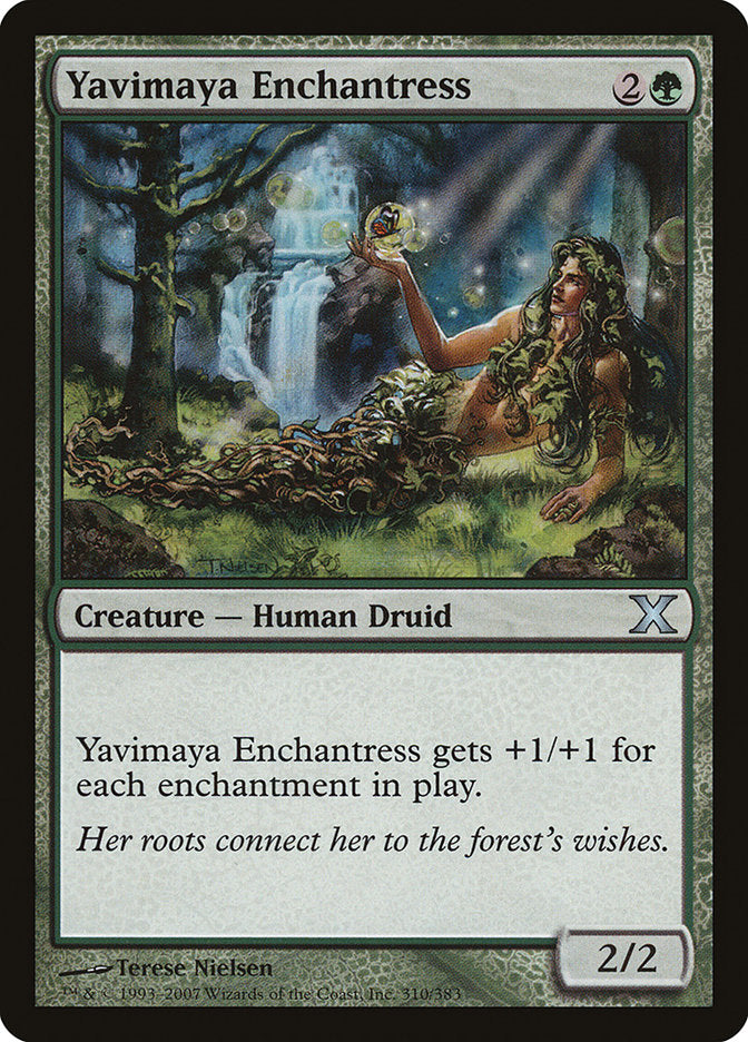 Yavimaya Enchantress [Tenth Edition] | Mega City Incorporated