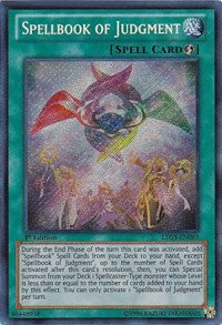 Spellbook of Judgment [LTGY-EN063] Secret Rare | Mega City Incorporated