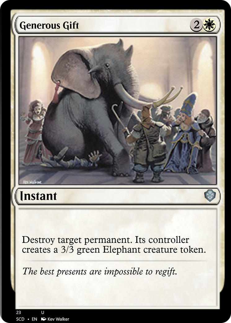 Generous Gift [Starter Commander Decks] | Mega City Incorporated