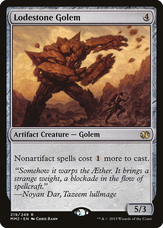 Lodestone Golem [Modern Masters 2015] | Mega City Incorporated