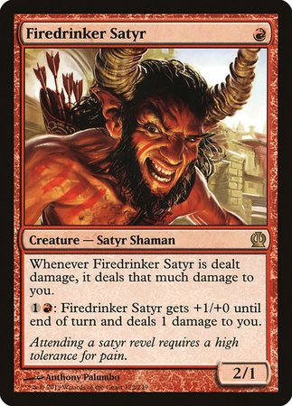 Firedrinker Satyr [Theros] | Mega City Incorporated
