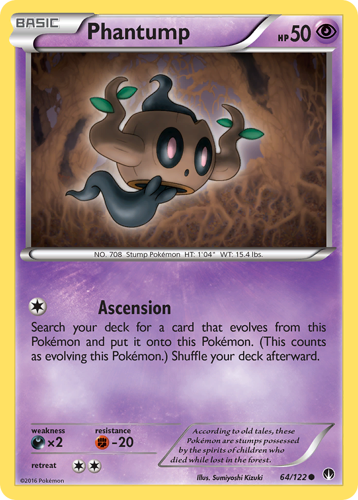 Phantump (64/122) [XY: BREAKpoint] | Mega City Incorporated