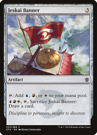 Jeskai Banner [Khans of Tarkir] | Mega City Incorporated