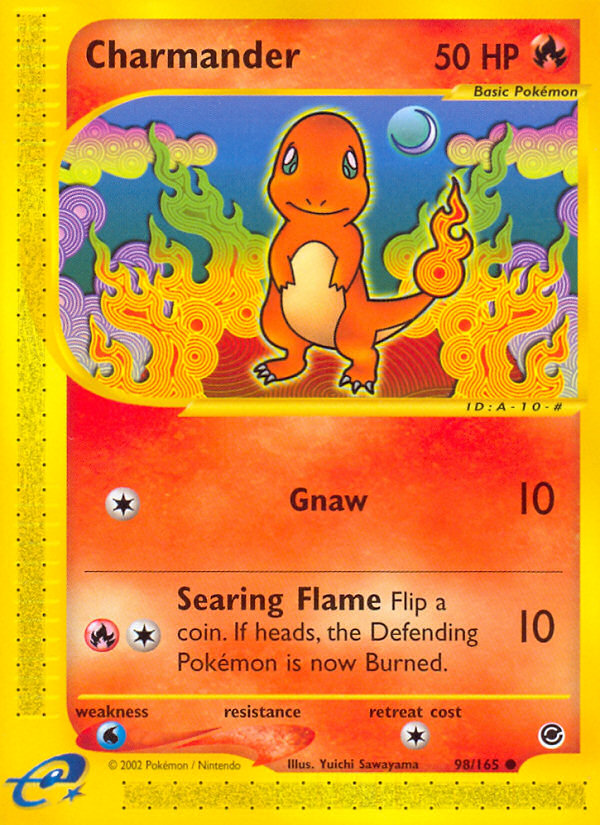 Charmander (98/165) [Expedition: Base Set] | Mega City Incorporated