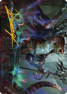 Sivriss, Nightmare Speaker Art Card (32) (Gold-Stamped Signature) [Commander Legends: Battle for Baldur's Gate Art Series] | Mega City Incorporated