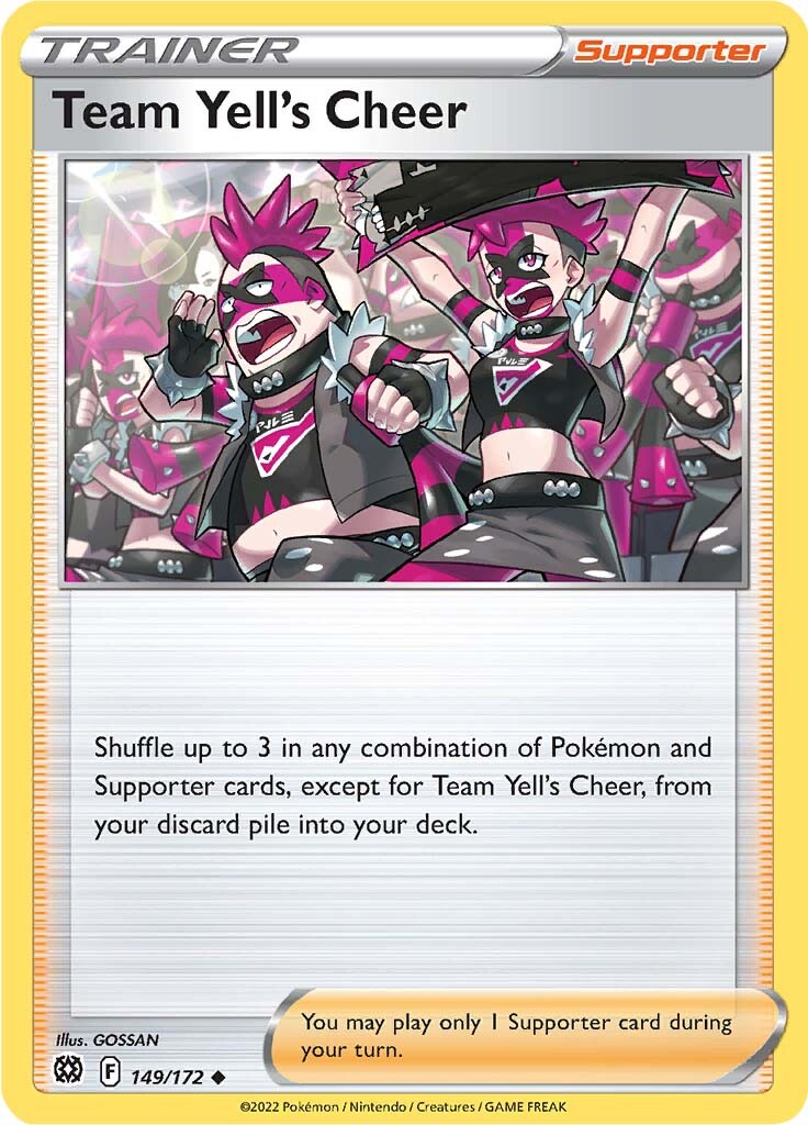 Team Yell's Cheer (149/172) [Sword & Shield: Brilliant Stars] | Mega City Incorporated