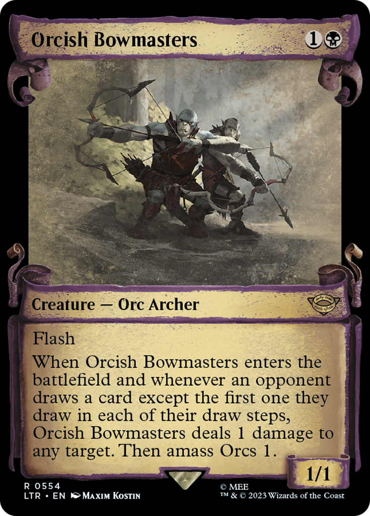 Orcish Bowmasters [The Lord of the Rings: Tales of Middle-Earth Showcase Scrolls] | Mega City Incorporated