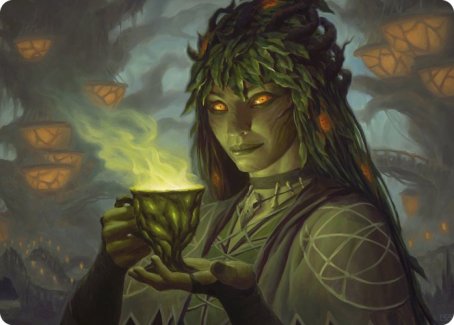 Dina, Soul Steeper Art Card [Strixhaven: School of Mages Art Series] | Mega City Incorporated