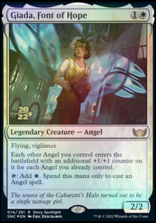 Giada, Font of Hope [Streets of New Capenna Prerelease Promos] | Mega City Incorporated