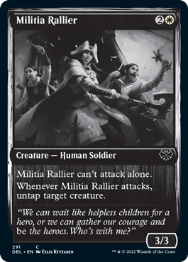 Militia Rallier [Innistrad: Double Feature] | Mega City Incorporated