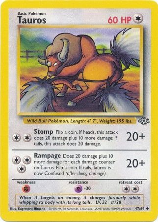 Tauros (47/64) [Jungle Unlimited] | Mega City Incorporated