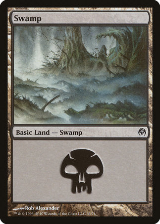 Swamp (33) [Duel Decks: Phyrexia vs. the Coalition] | Mega City Incorporated