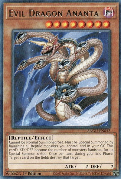 Evil Dragon Ananta (Rare) [ANGU-EN042] Rare | Mega City Incorporated