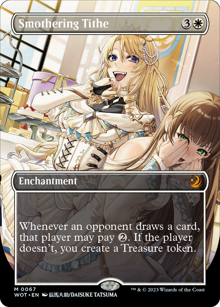 Smothering Tithe (Anime Borderless) [Wilds of Eldraine: Enchanting Tales] | Mega City Incorporated